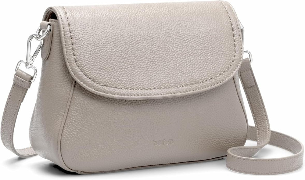 Leather Saddle Crossbody Bag