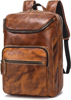 Full-Grain Leather Backpack - 16 Inch Laptop