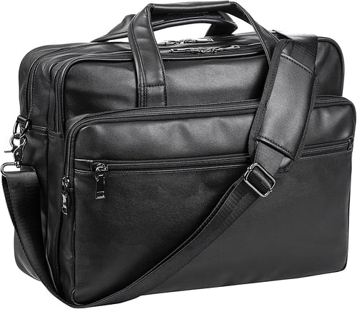 Leather Messenger Briefcase